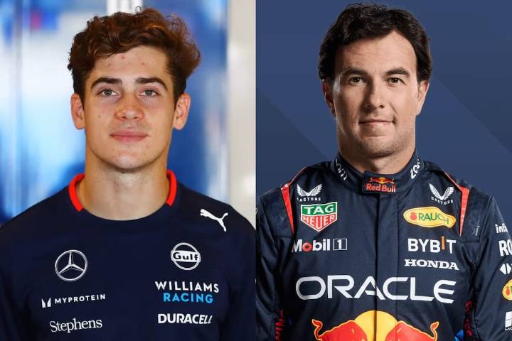 Colapinto contó el intercambio de mensajes que tuvo con Checo Pérez
