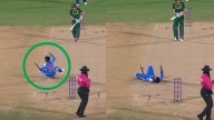 Phenomenal! Kranti Gaud Pulls Off Sensational One‑Hand Catch To Dismiss Tazmin Brits During IND W Vs SA W ICC Women's World Cup 2025 Match; Video