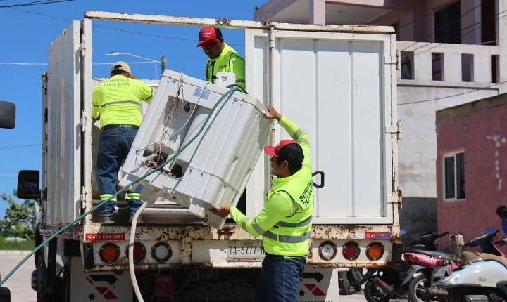 Concluye con éxito jornada de descacharrización en colonias de Isla Mujeres y Zona Continental
