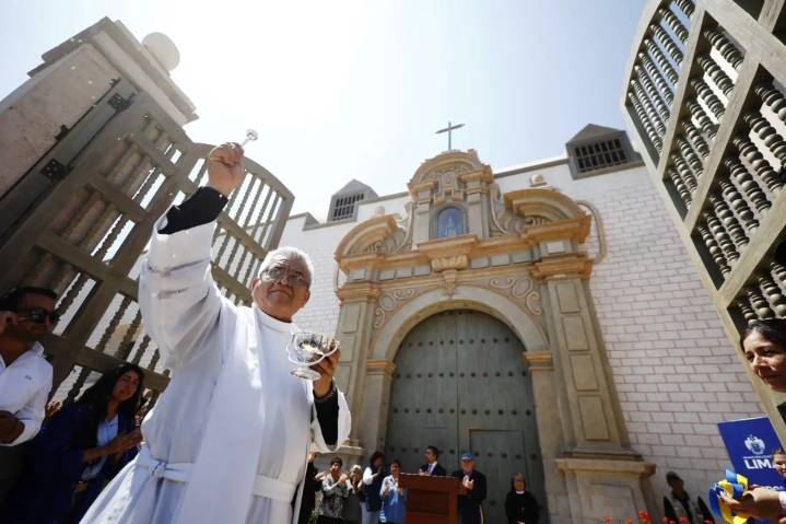 La iglesia Nuestra Señora del Prado recupera su esplendor tras restauración