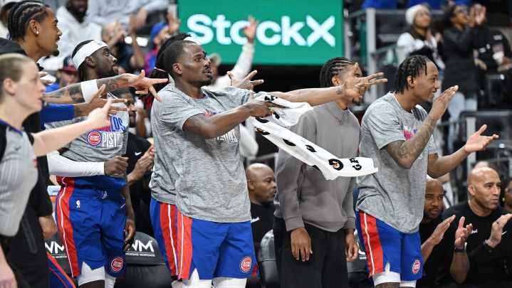 Bench mob leading Pistons' comeback efforts: 'Those guys are dependable'