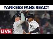 LIVE: Outside Yankee Stadium with fans after do-or-die Game 3 against Red Sox