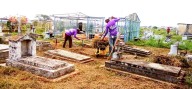 Inician recuperación del cementerio municipal de Aguasay