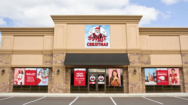 Spirit Christmas to open 30 stores this holiday season: List of locations