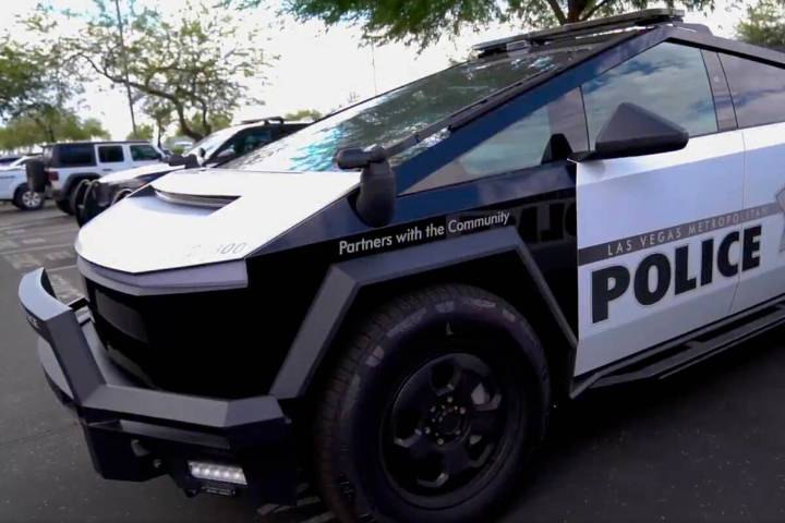 Las Vegas police: Tesla Cybertrucks will enter service soon
