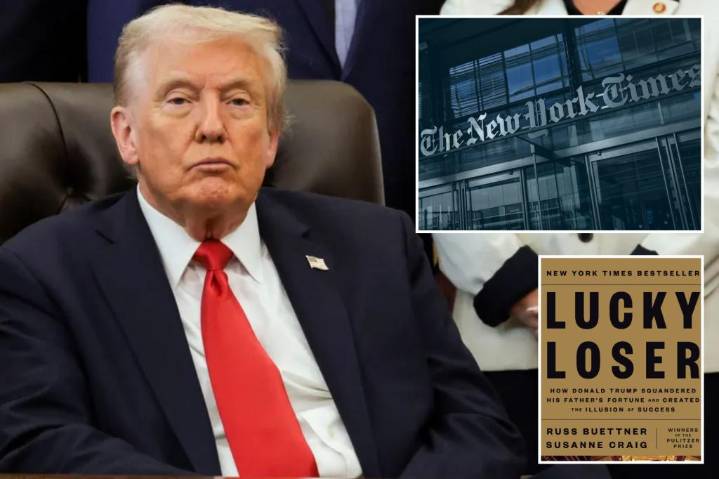 Trump refiles $15B lawsuit against New York Times