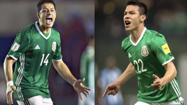 Chucky Lozano revela que Chicharito Hernández es su "ídolo"; lo defiende de las críticas