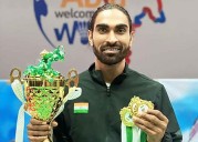 Pramod Bhagat shines with triple gold and at Abia Para Badminton International
