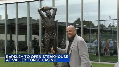 Philadelphia 76ers legend, charles Barkley, to open steakhouse at Valley Forge Casino in King of Prussia