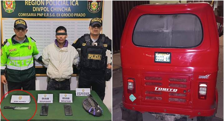 Chincha: acuchillan a hombre por resistirse al robo de su mototaxi en Grocio Prado