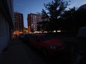 Vídeo | Varias calles próximas al paseo de la Estación están sin luz