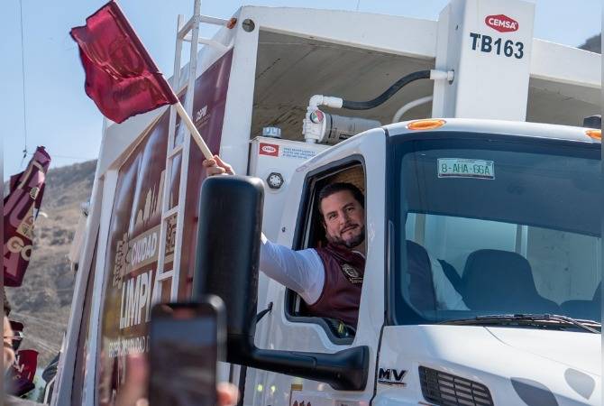 Destaca Burgueño «avance histórico» en la cobertura de recolección de basura