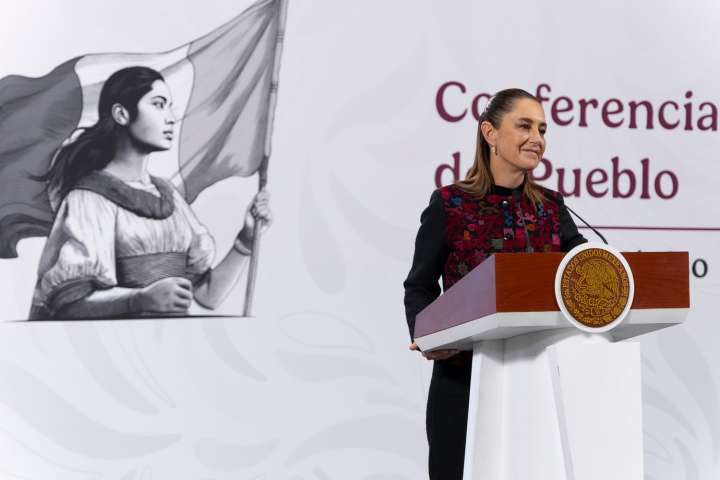 Espera Sheinbaum que acuerdo de Israel y Hamas sea de paz