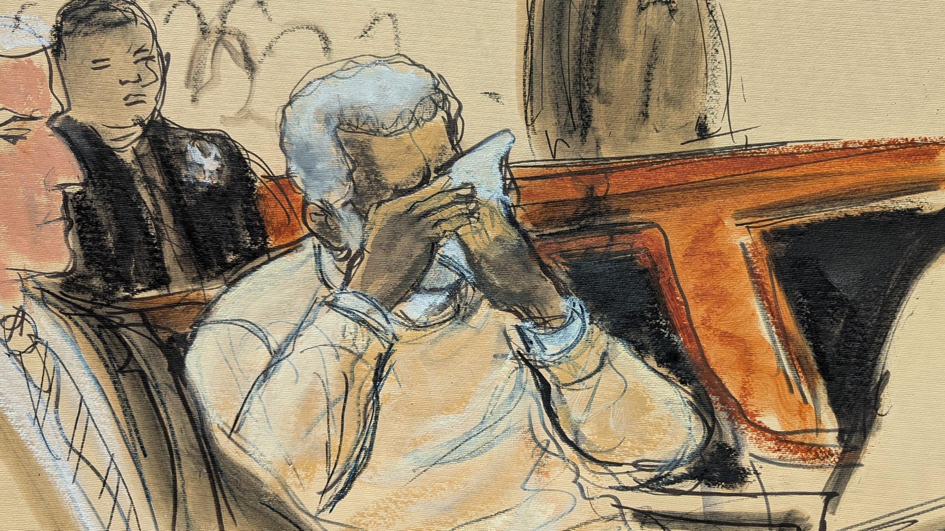Sean Diddy Combs breaks down and cries in court