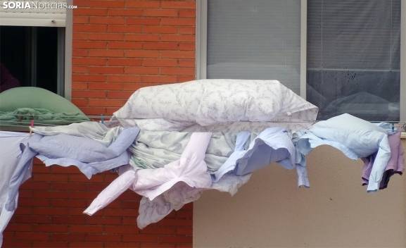 Madrugada airosa la de este jueves en la provincia, con rachas que llegan a los 105 kilómetros por hora