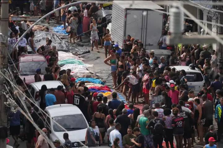 Río de Janeiro: hallaron cuerpos en las favelas y hay más de 120 muertos