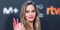Angelina Jolie, 50, Stuns in Black Backless Dress at the 'Couture' Red Carpet Premiere During the 20th Rome Film Festival