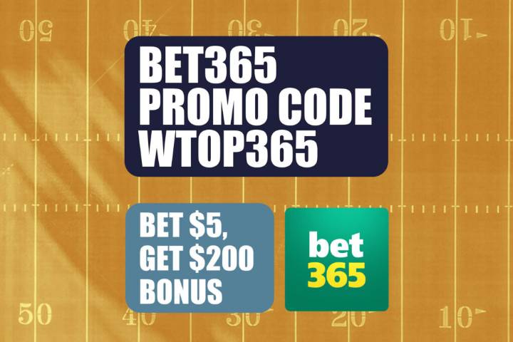 Bet365 Bonus Code WTOP365: Get $200 Bonus for Bucs-Lions Monday Night Football