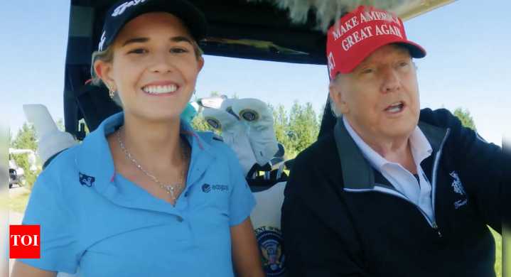 Watch: Donald Trump’s granddaughter Kai Trump asks him, 'Is there a dream you’re still chasing?'