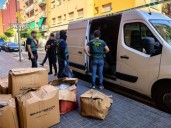 La Guardia Civil desarticula una organización dedicada a robar camiones en Aragón