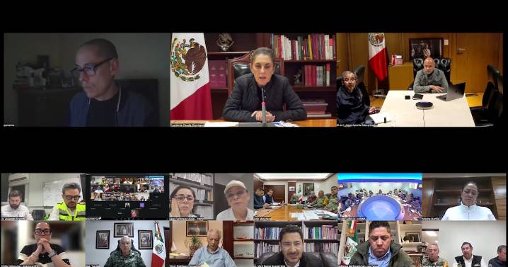 Comité de Emergencias mantiene sesión permanente ante emergencia en cinco estados: Sheinbaum