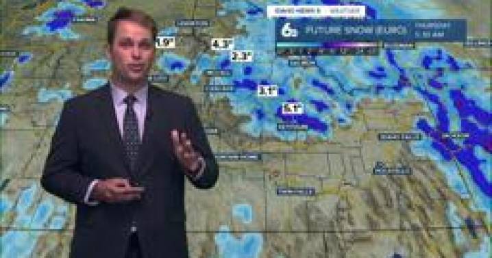 Cooler weather with a chance of showers on the way