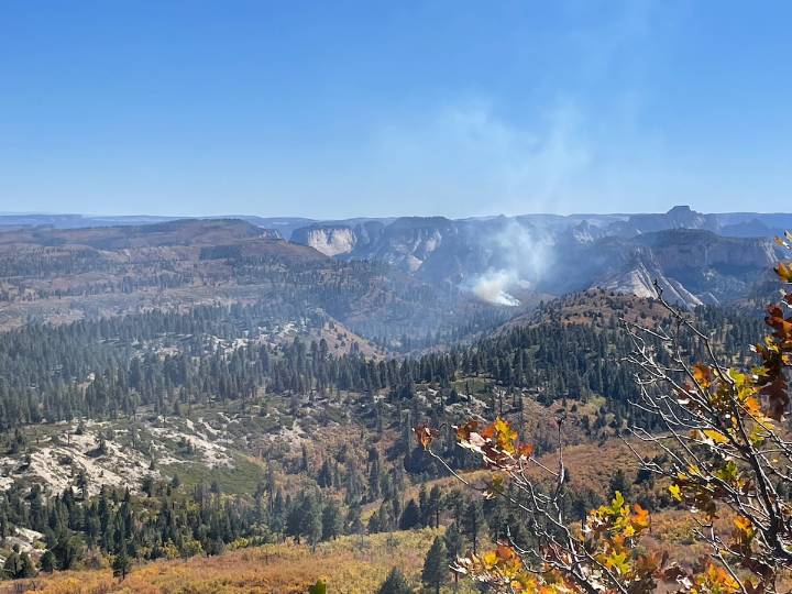 Wildfire forces closure of West Rim Trail, Lava Point Road in Zion National Park