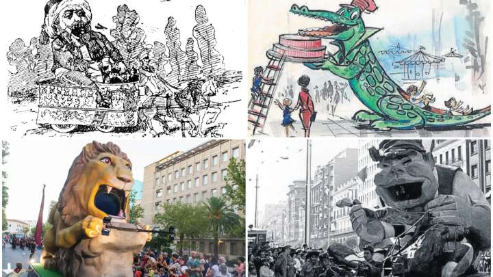 El histórico idilio de Zaragoza con los toboganes XXL en sus fiestas del Pilar
