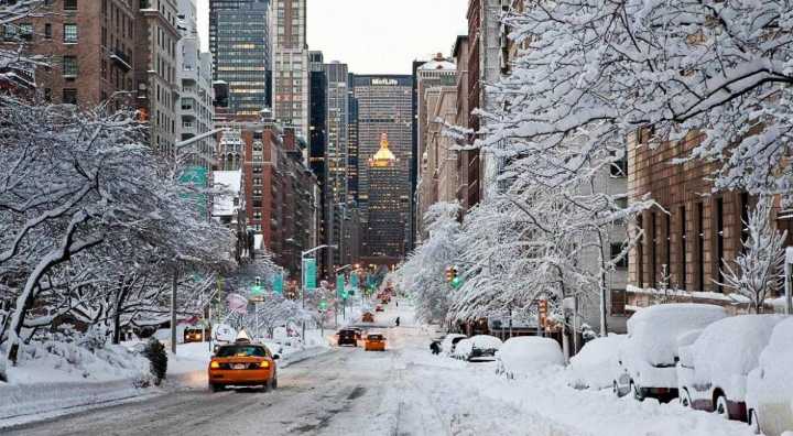Heladas en Nueva York: el invierno se adelanta con mínimas bajo cero y sensación gélida