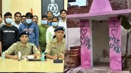 Four arrested for writing religious slogans on temple walls in Aligarh