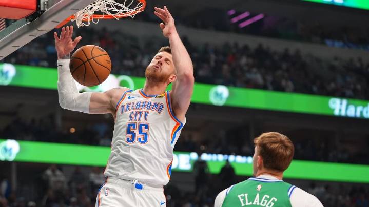 Thunder withstand furious Mavericks rally to win 101