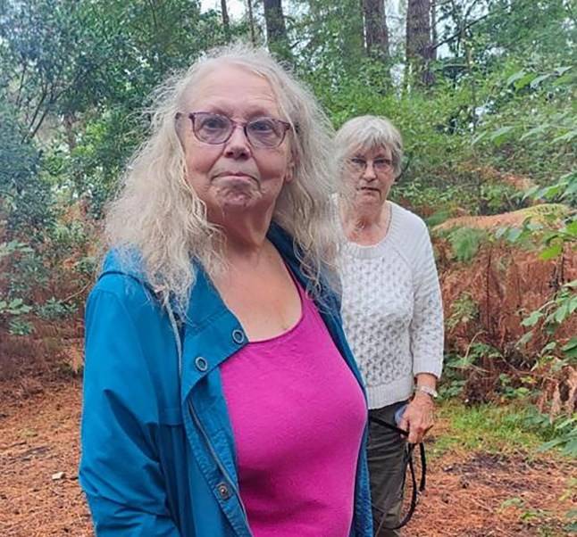 Hunt on for two women after Jack Russel attacks cyclist in Dorset