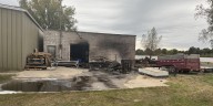 Two Rivers extinguish fire from out