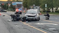 One seriously injured when moped, car collide in Hartford, Connecticut