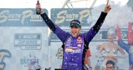 How Denny Hamlin's emotional win at Las Vegas has him back in title contention