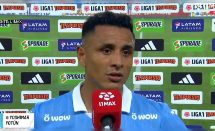 Yoshimar Yotún y su firme análisis tras triunfo de Universitario ante Sporting Cristal: "Están con suerte del campeón"