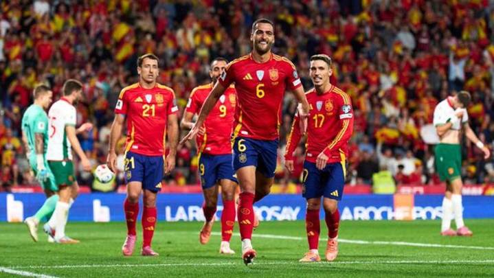 4-0. Noche de goles y récords para una España lanzada al Mundial