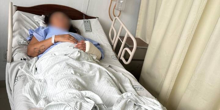 Una argentina cayó desde un tercer piso durante sus vacaciones en México y regresará al país en un avión sanitario
