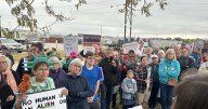 150 protest in Cedar Rapids; Waterloo mom and son freed by ICE