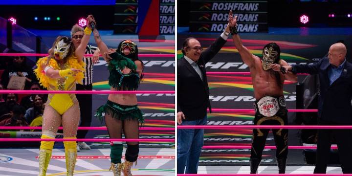 India Sioux y Bandido destacan en la Arena México en la apertura del mes de las Amazonas del CMLL