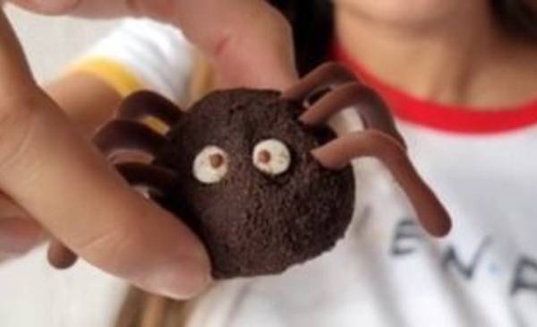 Receta fácil y rápida para este Halloween: como hacer arañas de chocolate