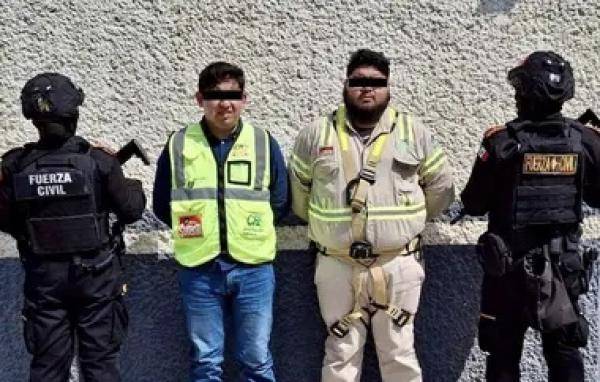 Detienen a 2 sujetos tras hacer pasar por trabajadores de CFE en NL