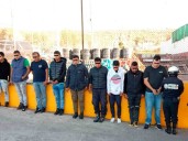 Detienen y trasladan al penal a miembros de 'Los 300' por extorsión en Ecatepec
