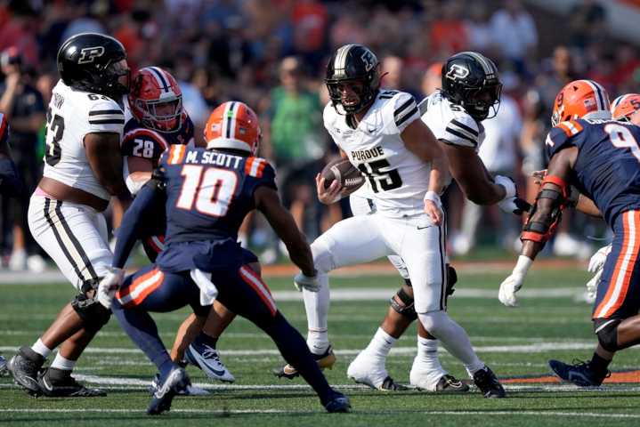 Where to watch No. 22 Illinois vs. Purdue football for free today