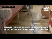 Sewage leak at Anacostia High School in DC forces continued closure