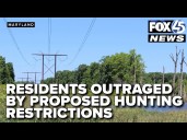 Transmission developer seeks to restrict hunting, residents say it's 'outrageous'