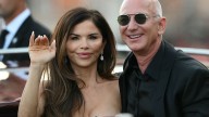 Lauren Sanchez showcases ultra toned legs in daring mini dress on date night with Jeff Bezos