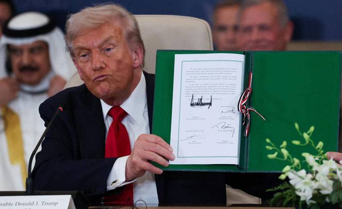 Trump: «Por fin tenemos paz en Oriente Medio»