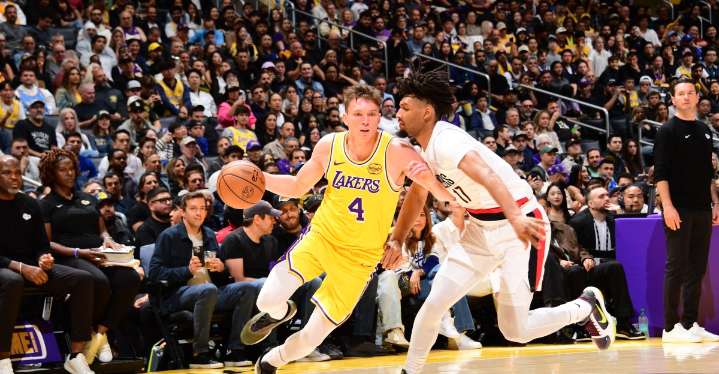 Did Dalton Knecht find his groove again against the Blazers?