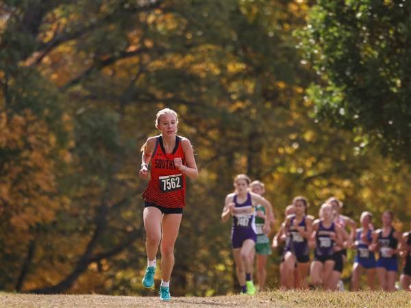 Which local girls cross country runners qualified for 2025 OHSAA finals?